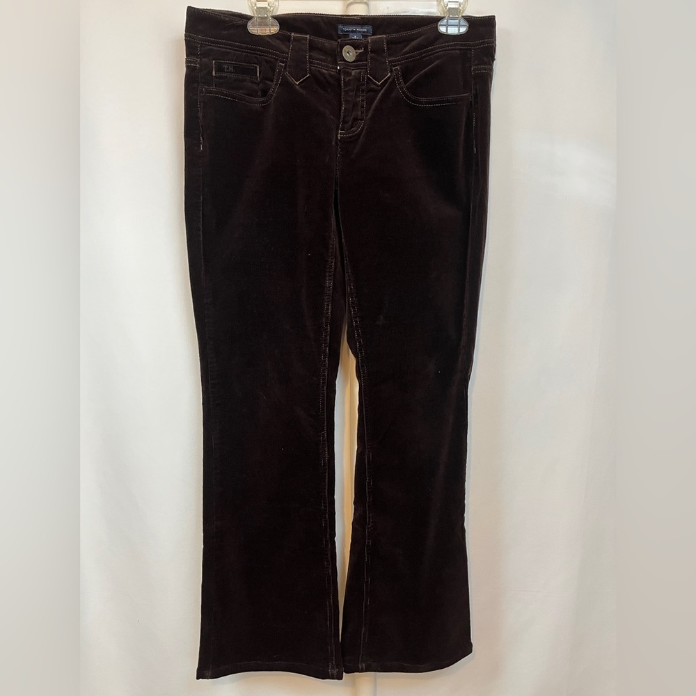 Tommy Hilfiger Dark Brown Wide Leg Pants Size 6